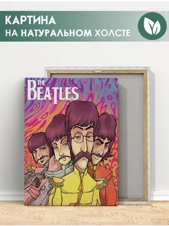 Картина The beatles, Битлз, рок музыка (7) 20х30 см