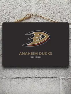 Постер нхл Anaheim Ducks