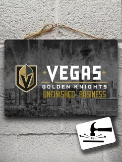 Постер нхл Vegas Golden Knights