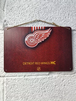 Постер нхл Detroit Red Wings