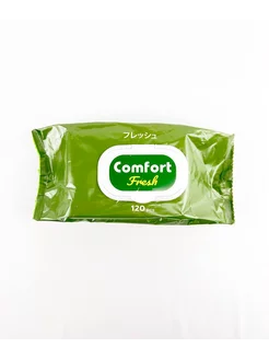 Влажные освежающие салфетки Comfort 1x120 шт с клапаном