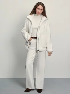 Куртка чебурашка демисезонная оверсайз удлиненная