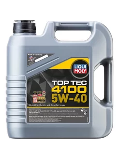 2195 LIQUI MOLY Масло LIQUI MOLY Top Tec 4100 5W-40 4л