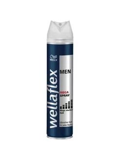 Wellaflex Men Лак для волос мегасильной фиксации, 250 мл