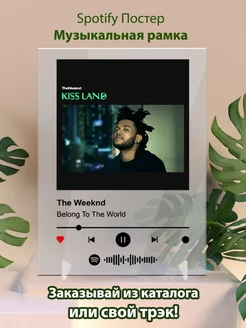 Постер spotify The Weeknd - Belong to the world