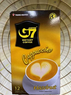 G7 Кофе растворимый "Cappuccino Hazelnut", 216 г