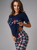 Пижама с бриджами и футболкой трикотажная домашняя бренд HOUM LEDY продавец Продавец № 1369705