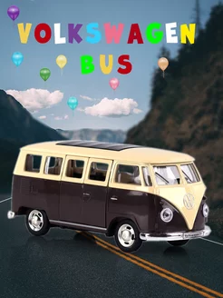 Игрушка детская машинка металлическая Volkswagen Bus T1 1 38