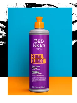 Шампунь для блондинок BED HEAD SERIAL BLONDE PURPLE TONING