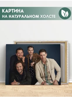 Картина Сериал Сверхъестественное Supernatural (4) 30х40 см