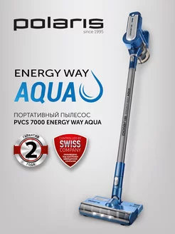 Пылесос PVCS 7000 Energy WAY AQUA, синий