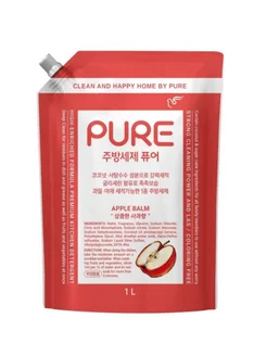 Средство для мытья посуды Pure Apple Balm, 1 л