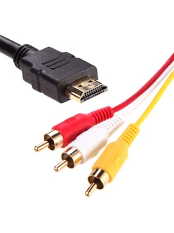 Кабель HDMI + Audio 3xRCA